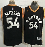 Toronto Raptors #54 Patrick Patterson Black Gold Stitched NBA Jersey,baseball caps,new era cap wholesale,wholesale hats